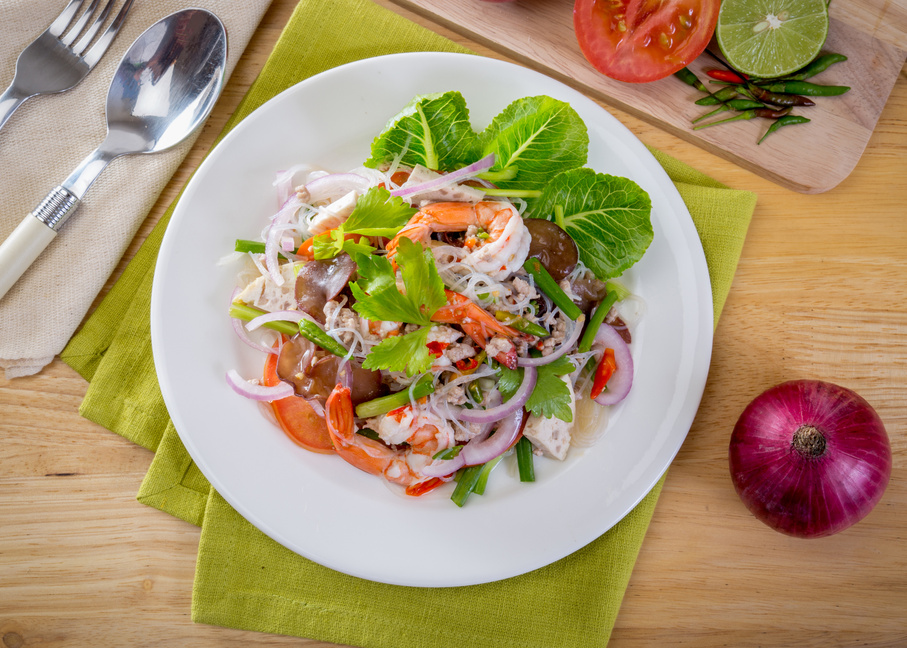 Mung Bean Noodle Spicy Salad